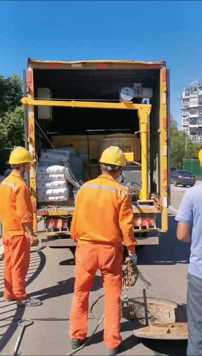 Rotary Spin Head for Cement Mortar Lining Sewer Rehabilitation