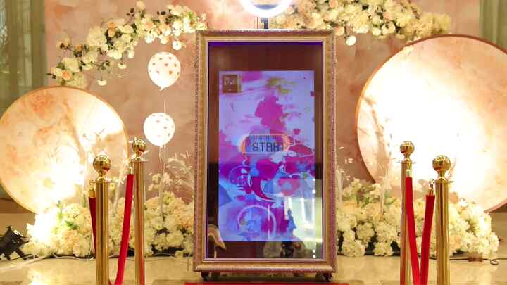 New Diy Rental Shopping Mall Photo Booth Selfie Box Mirror Make Photo Booth  for Wedding and Events