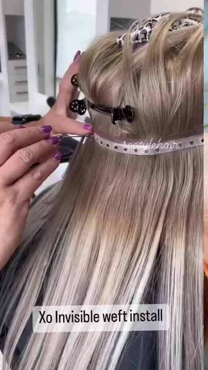 Black Friday Deals Easy to Install Hole Weft 100% Remy Full