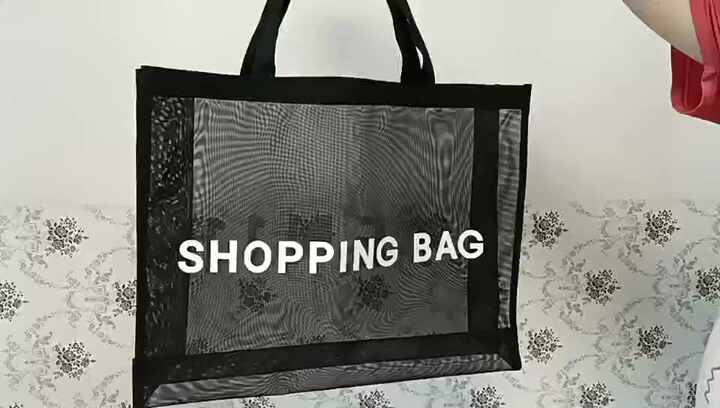 Nylon Foldable Mesh Shopping Bag Jiahao Mesh Material for