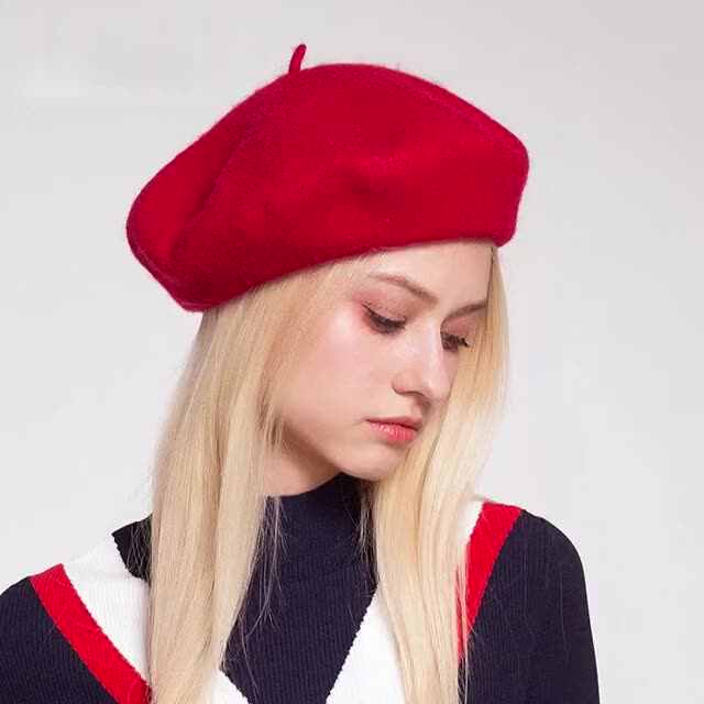 Berretto da donna per ragazza artista francese