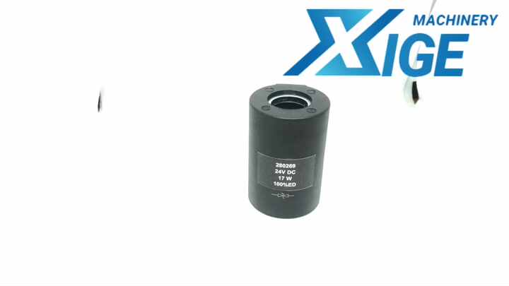 OEM 60118389 24V DC 17W Solenoid Valve Coil for Excavator Main