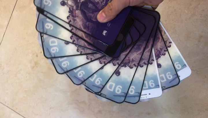 matte bright edge anti-blue ray tempered glass film full cover