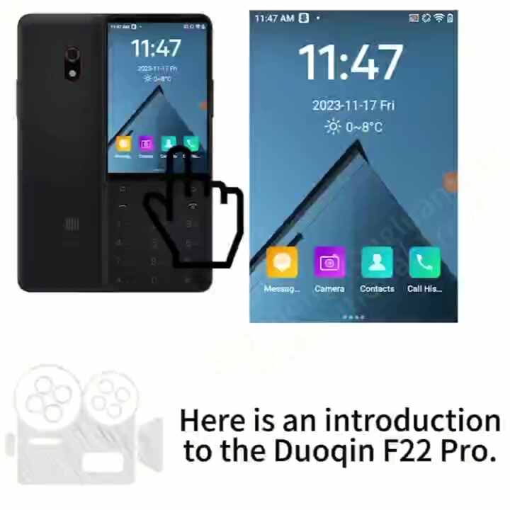 Duoqin F22 PRO - Android 12 Smartphone with 4GB RAM