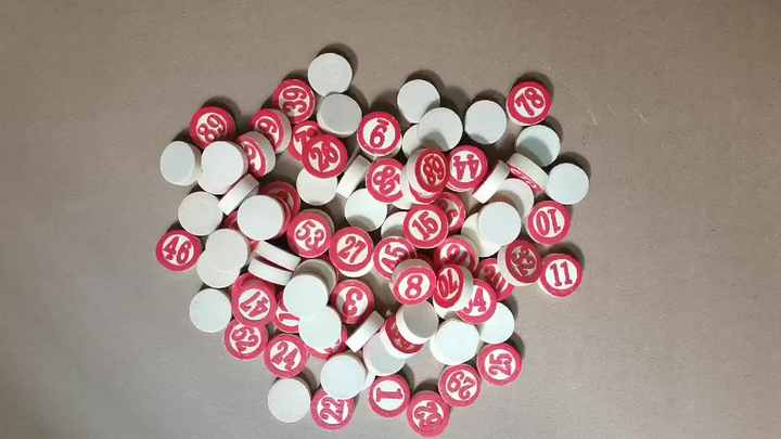 Soft 18mm Wooden Russian Bingo Game Set For Family Fun - Oem Welcome