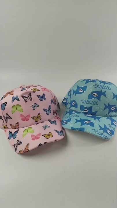 Wholesale Summer Cute Children's Cotton Baseball Caps