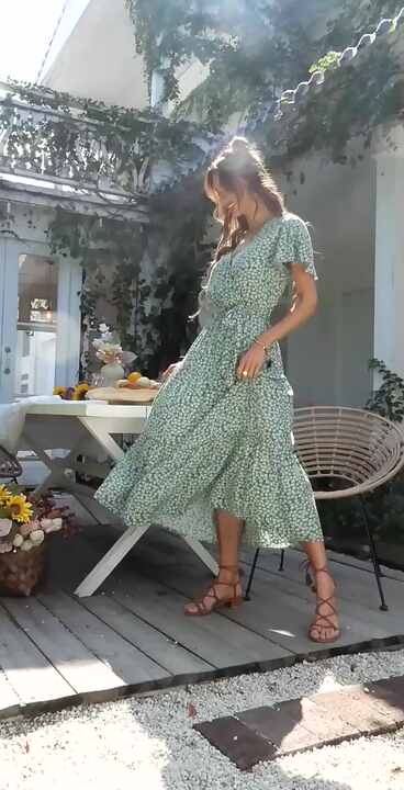 slim fit dress slacks Tropical-Print Maxi Dress – New York & Company