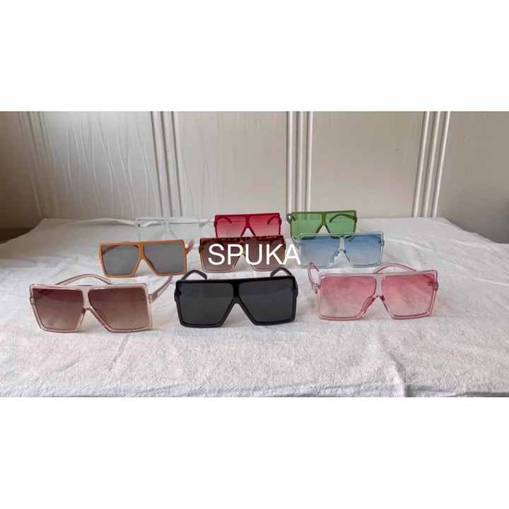 SPUKA #87029 Kids Square Shades Oversized UV Sun Glasses Boys