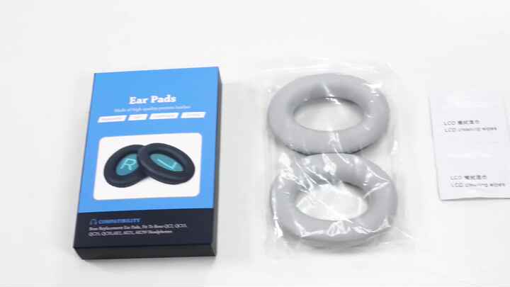 Cuscinetti Di Ricambio Professionali Per Cuffie Bose QuietComfort QC15 / QC25 / AE2 Premium Con Morbida Pelle E Memory Foam, Colore: Nero - Foto 6