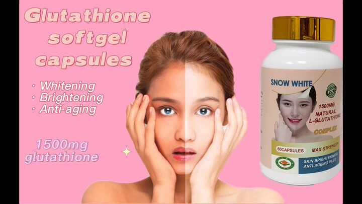 reduced glutathione whitening Amazon.com: Snow Caps Imported Reduced Glutathione Skin Whitening Capsules  30 capsules : Health & Household main image 1
