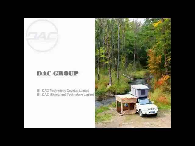 Wholesale DAC Suv Outdoor Camping Auto Hard Shell Roof Top Tent for Truck  and SUV From