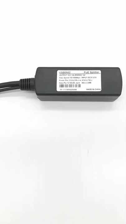 CCTV Kamera IP Power Over Ethernet, 2 Port Input 48V 24V 5V 12V Modul ...