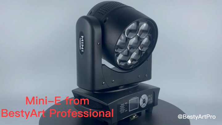 BEE  MiniE740 LED Mini Bee Eye Zoom Moving Head Light