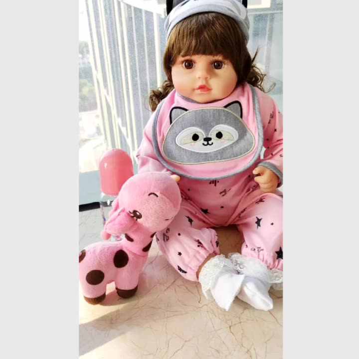 R & Bミニラブリーリボーンベビードール全身シリコン18インチリアル