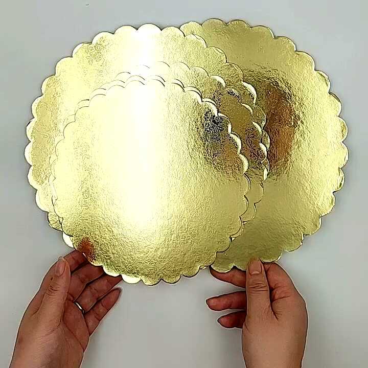 Cake Cardboard Bases Durable, Food Grade, and Customizable