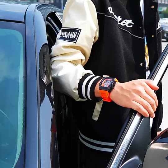 MEGIR Orologio da polso sportivo militare al quarzo uomo moda