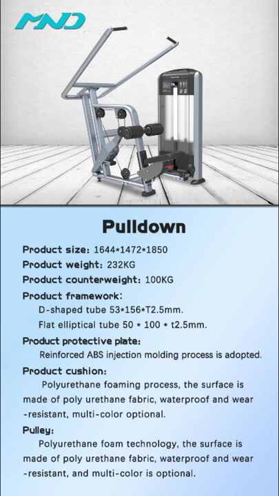 MND-FF35 Pulldown Strength Machine - Eco-Friendly Gym Equipment