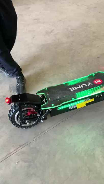 YUME 60v 3200w Dual Motor Scooter - off Road & Foldable