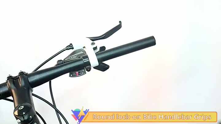 2 Impugnature Manubrio Bici In Schiuma Antiscivolo – Morbide E Comode, Lunghezza 195 Mm, Colore Nero