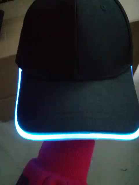 Cappellino Da Baseball Con Luci Led, Cappellino Da Festa Lampeggiante