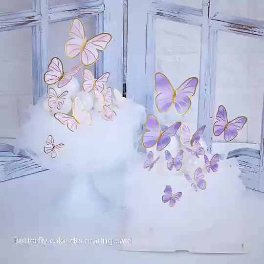 Dripcake Con Farfalle, Biscotti E Box Di Cupcake Per Festeggiare Il Baby Shower D