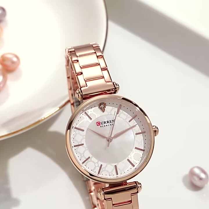 CURREN 9072 Luxury Gold Women's Quartz Watches - Fashion & Elegance