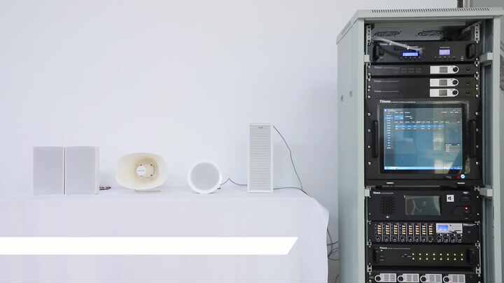 Thinuna IP-80SK III ONVIP SIP Active POE Speakers High-powered Network  Sound Column Speaker for Remote Broadcasting PA System
