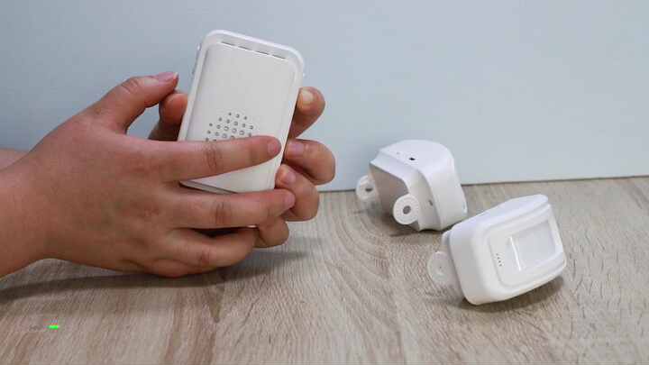 HoyFine Rilevatore Di Allare Con Sensore Di Oviento Wireless - Foto 3