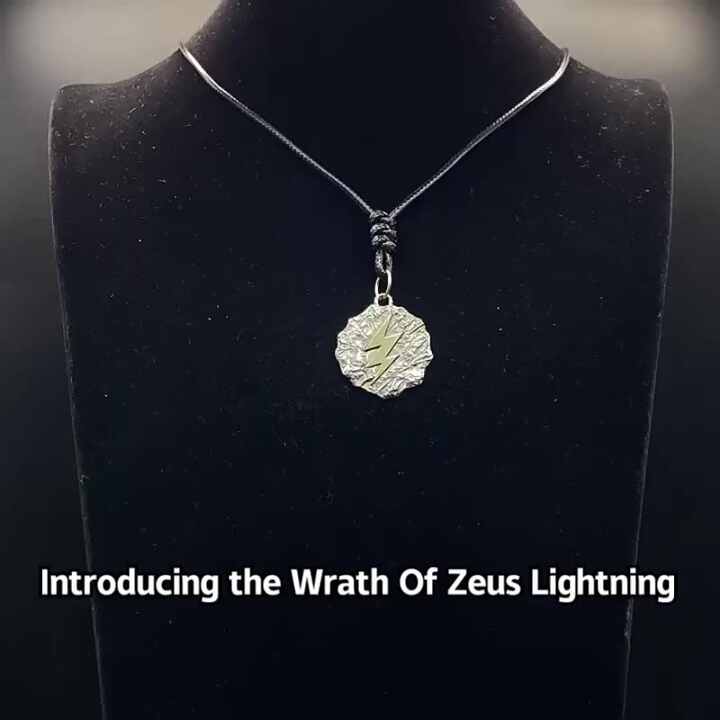 YFN Zeus, collana in argento Sterling con ciondolo religioso