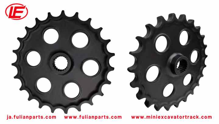 Kubota Kh60 Mini Excavator Drive Sprocket & Undercarriage Parts Oem