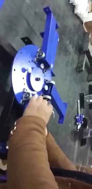 Tシャツ用4色1ステーションスライクスクリーン印刷機DIYプレスシルク