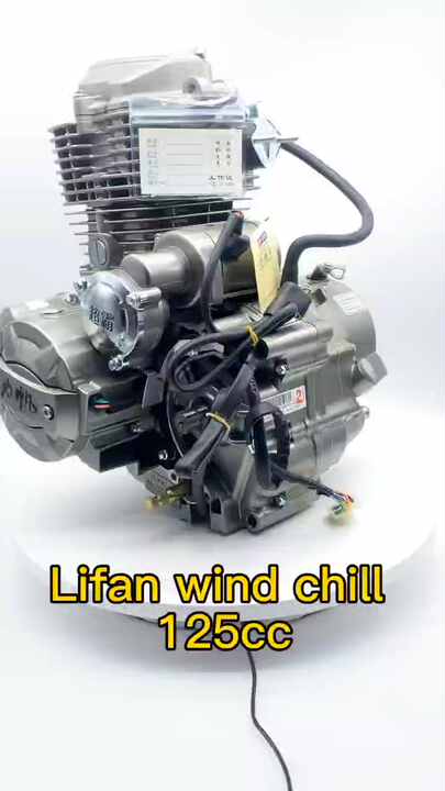 Suzuki GN125 125cc Air-Cooled Motorcycle Engine - New CDI Ignition