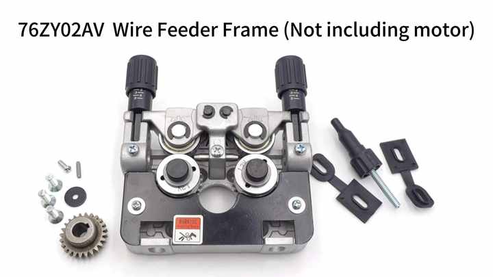 migu 76ZY02A Mechanism Mig Wire Feeder Motor Frame Gear Box Assembly