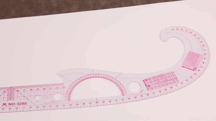 Kit De Couture,I--Règle De Courbe Française, Modèle De Dessin Sur