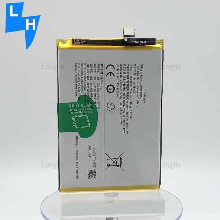 Original Cache Batterie Vitre Arrière Noir Pour Wiko Y80