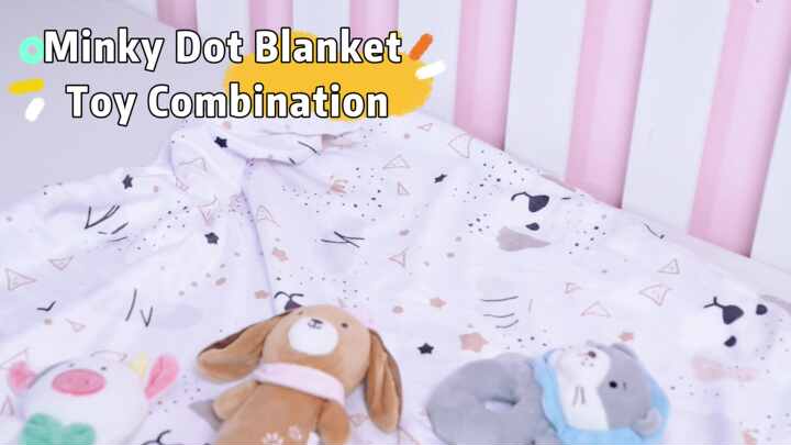 30x40 Inches Blanket Soft Micro Minky Baby Swaddle
