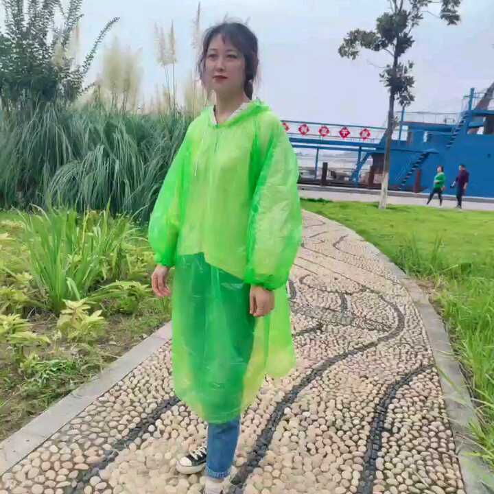 Rainbowcity Jas Hujan Poncho Portable Adult Raincoats