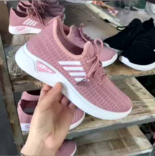 Women's Casual Shoes Pineapple Mesh Flat Sneakers Lazy Shoe