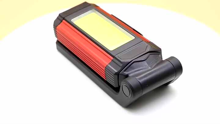 Corpereal Rechargeable Foldable Waterproof Portable Work Lights Handheld Led Flashlight Grill