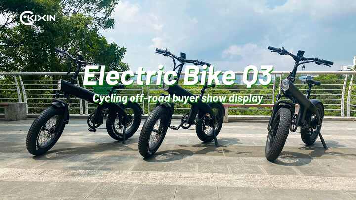 2024 HX Q3 E Bike 750W Power, 100km Range, off-Road Tires