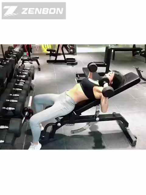 Shandong Zenbon PU Material Fitness Equipment Fixed Barbell