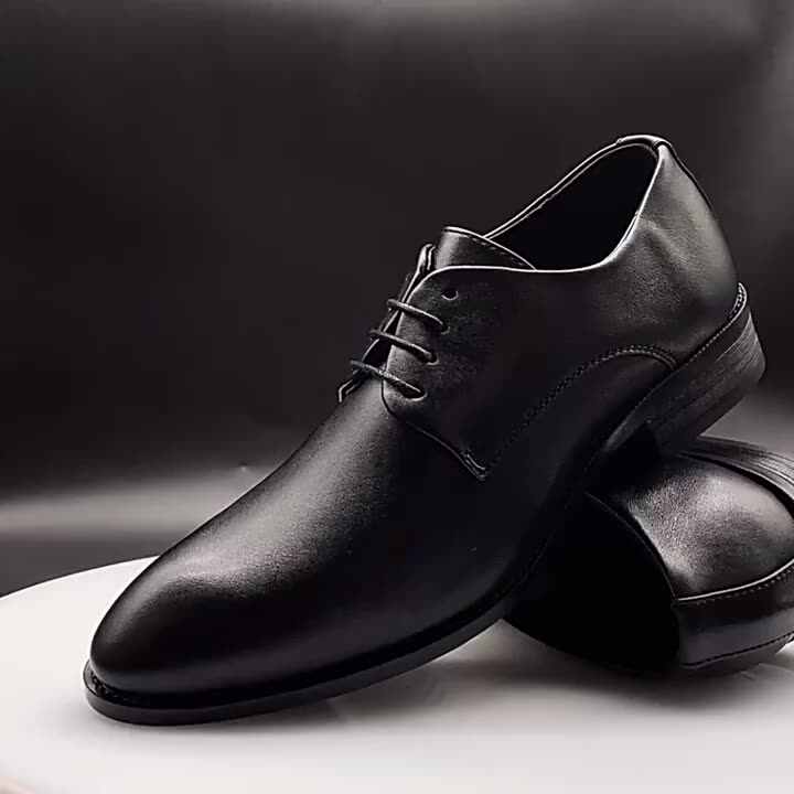 Chaussures Habillées Oxford En Cuir Pour Homme - Taille 38 à 49 EU - Semelle Antidérapante - Pour Mariage, Bureau, Occasions Formelles
