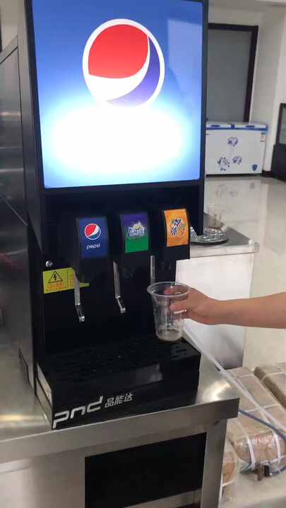 【ペンサコーラ】 4ノズルペプシコーラ製造機自動ポストミックスソーダファウンテン