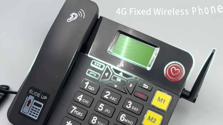 Landline Phone With Sim Card Slot And Wifi 4G Fixed Wireless Phone - Cordless Landline with Dual SIM