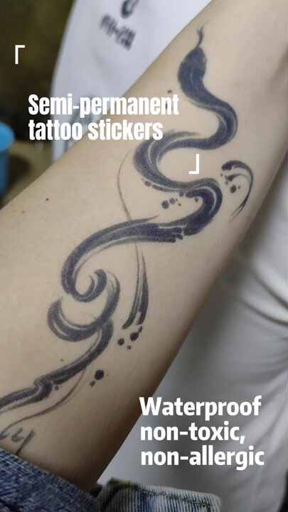 Semi-permanent Tattoos 2 Weeks Long Last Waterproof Customized