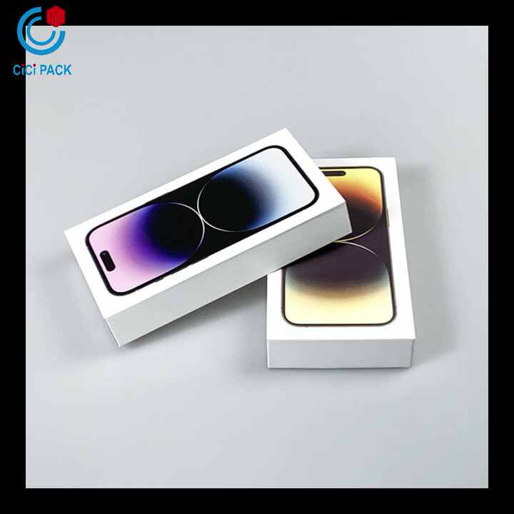 Custom Logo Empty Cardboard Packaging Box for Iphone 12 13 14 15 Pro Max
