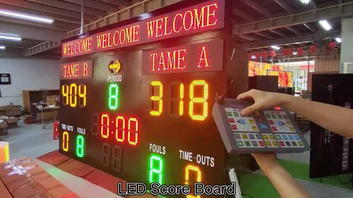Custom Digital Cricket Electronic Scoreboard for Sale