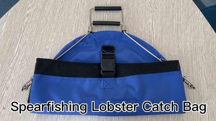 Diving Spearfishing catch bag lobster fishing