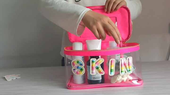 Weekend Bag Jelly Makeup Bag Hot Selling Portable Handle Jelly PVC