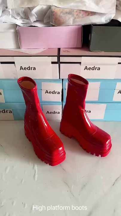 Triple Layers Women Thick Sole Shoes Anti-Slippery Booties